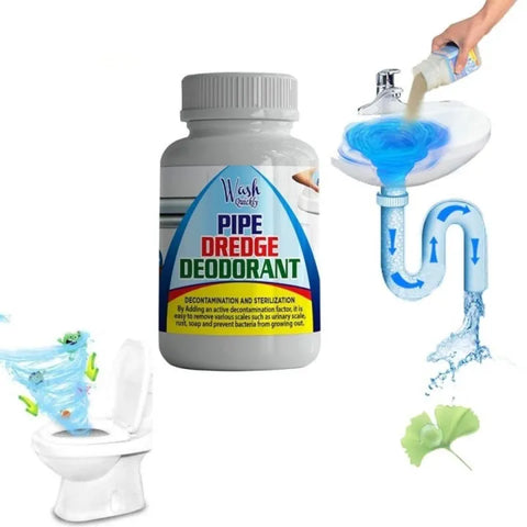 2025 Bathroom Kitchen Toilet Gel Dredge Agent Clean Descaling Remove Odor Stain Toilet Deodorizer Sewer Dredge Toilet Powder