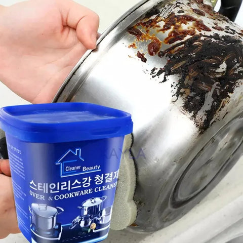 🧽✨ Cleaner Beauty – Multi-Purpose Stainless Steel & Cookware Cleaner 🏠🚗
