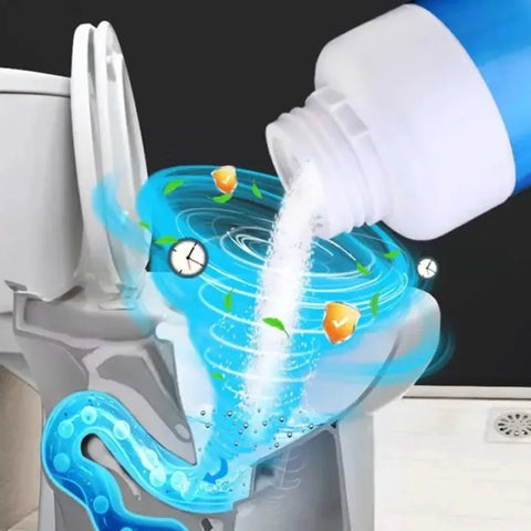 2025 Bathroom Kitchen Toilet Gel Dredge Agent Clean Descaling Remove Odor Stain Toilet Deodorizer Sewer Dredge Toilet Powder