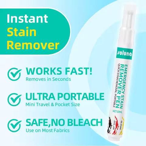 10ml Portable Stain Remover Pen Clothes Food Drink Portable Stain Remover Pens Stain Remover Pen Packaging OEM&ODM