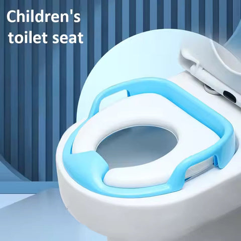 Newborn Potty and Seat Children's Thickened Portable PVC Baby Aid Toilet Training Handheld Thickened Comfortable Baby Toilet Sea
