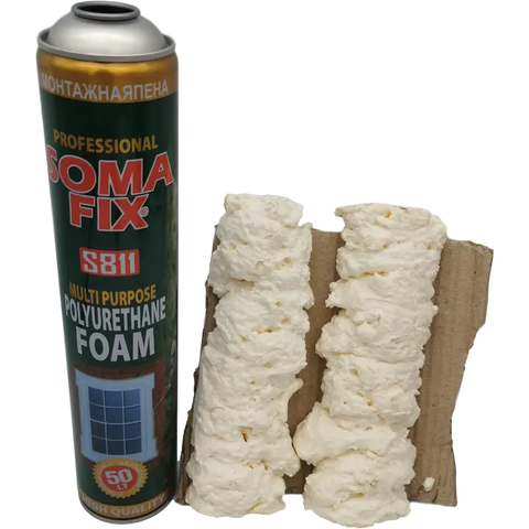 750ml High Grade White and Black Polyurethane Mounting Pu Foam 500ml 750ml