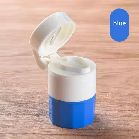 Professional Pill Cutter Splitter Divider Crusher and Grinder for Cutting Small or Large Pills in Half Pill Case