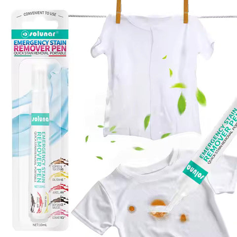 10ml Portable Stain Remover Pen Clothes Food Drink Portable Stain Remover Pens Stain Remover Pen Packaging OEM&ODM